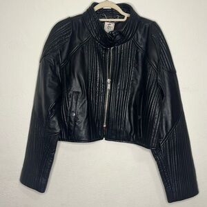 We The Free Trixie Mini Moto Jacket